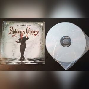 Hammer "Addams Groove" Vinyl Record - White Picture Laserdisc